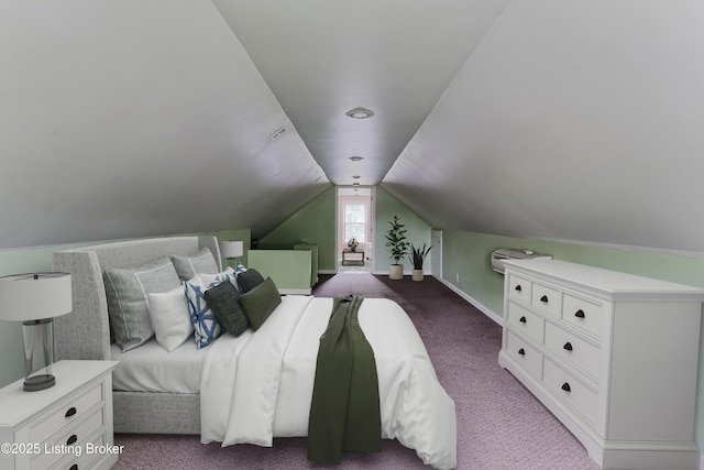 3019 Wirth Ave, Louisville, KY 40217 - bedroom featuring carpet floors and vaulted ceiling