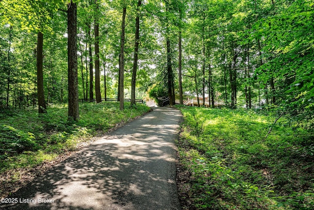 2918 Spickert Knob Rd, Floyds Knobs, IN 47119 - view of home's community featuring a wooded view