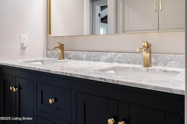 2918 Spickert Knob Rd, Floyds Knobs, IN 47119 - bathroom featuring double vanity
