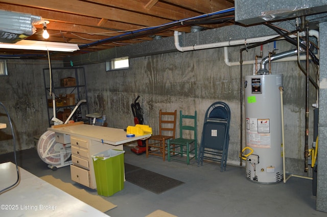 8413 Old Boundary Rd, Louisville, KY 40291 - below grade area with gas water heater