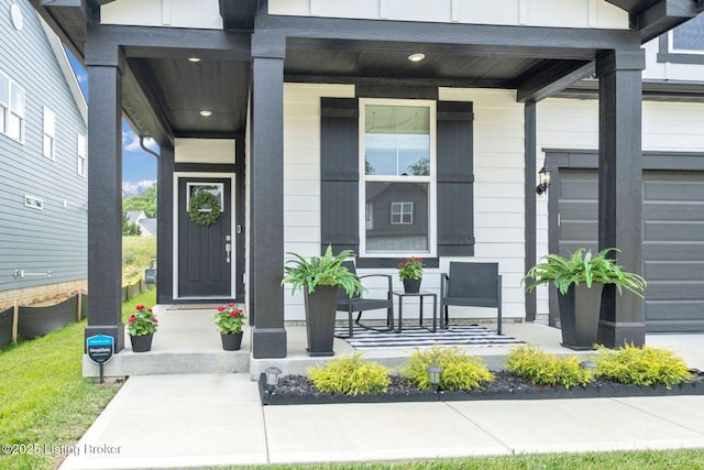 19136 Catalpa Fields Pl, Louisville, KY 40023 - view of exterior entry featuring covered porch