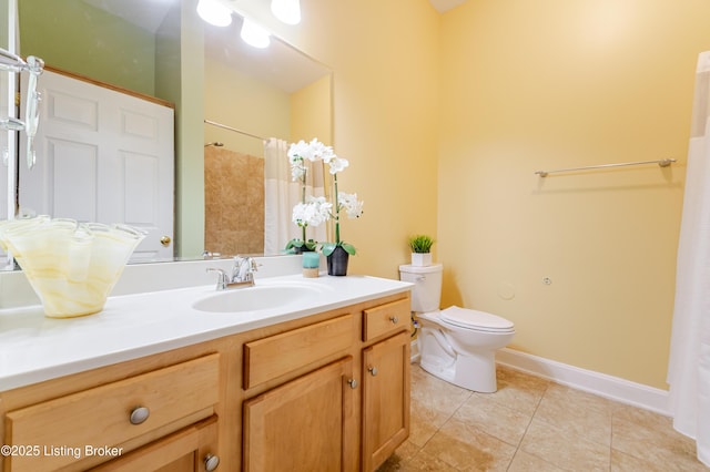 900 S 5th St Unit 202, Louisville, KY 40203 - bathroom featuring vanity, tile patterned flooring, and a shower with shower curtain