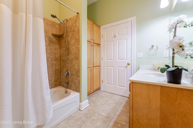 900 S 5th St Unit 202, Louisville, KY 40203 - full bathroom with shower / bath combo, vanity, and tile patterned flooring