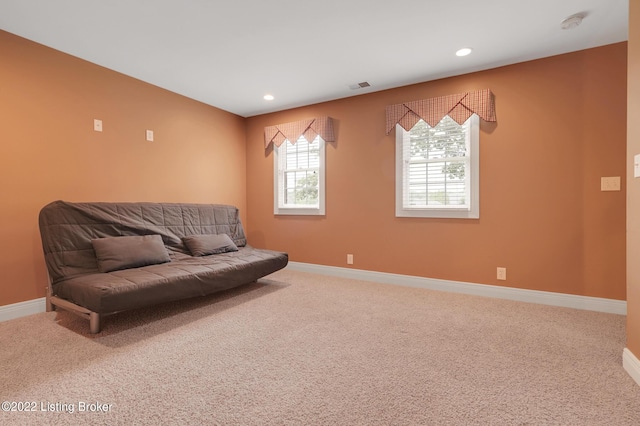 3509 Sasse Way, Louisville, KY 40245 - sitting room featuring carpet flooring and recessed lighting