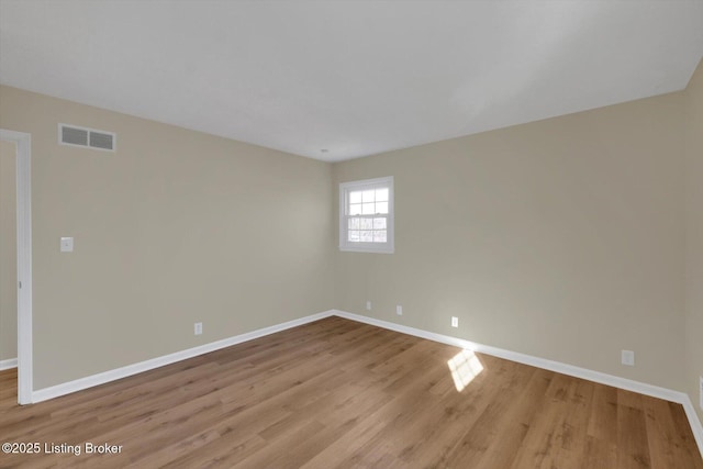 1123 Meadowridge Trl, Goshen, KY 40026 - spare room featuring baseboards and wood finished floors