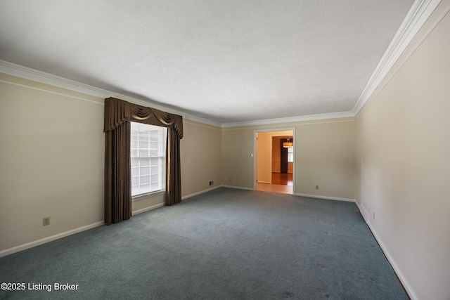 6704 Hollow Tree Rd, Louisville, KY 40228 - unfurnished room featuring carpet and crown molding