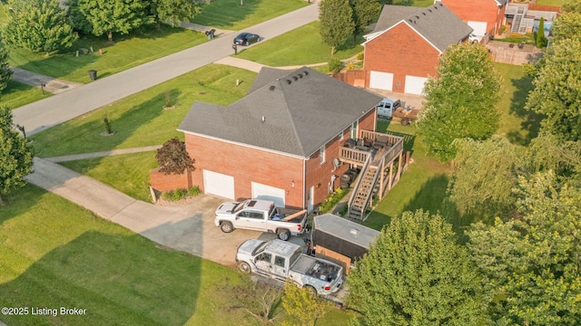 131 Benelli Dr, Bardstown, KY 40004 - view from above of property