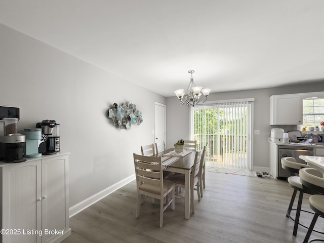 131 Benelli Dr, Bardstown, KY 40004 - dining area featuring a chandelier and light wood-type flooring