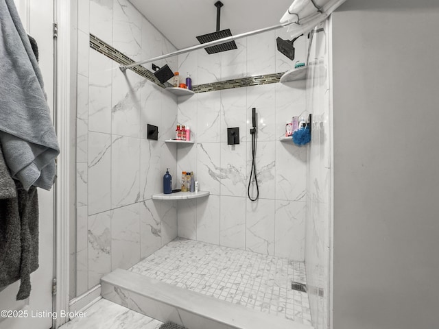 131 Benelli Dr, Bardstown, KY 40004 - bathroom featuring a marble finish shower