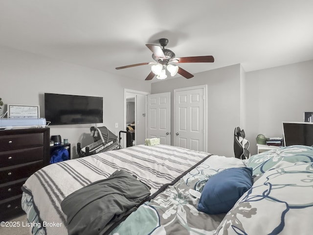 131 Benelli Dr, Bardstown, KY 40004 - bedroom with a closet and ceiling fan