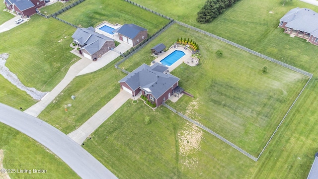 57 Pilots Way, Taylorsville, KY 40071 - bird's eye view of a pool