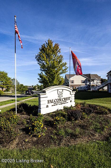 9003 Falcon Crest Ct Unit 104, Louisville, KY 40219 - view of community sign