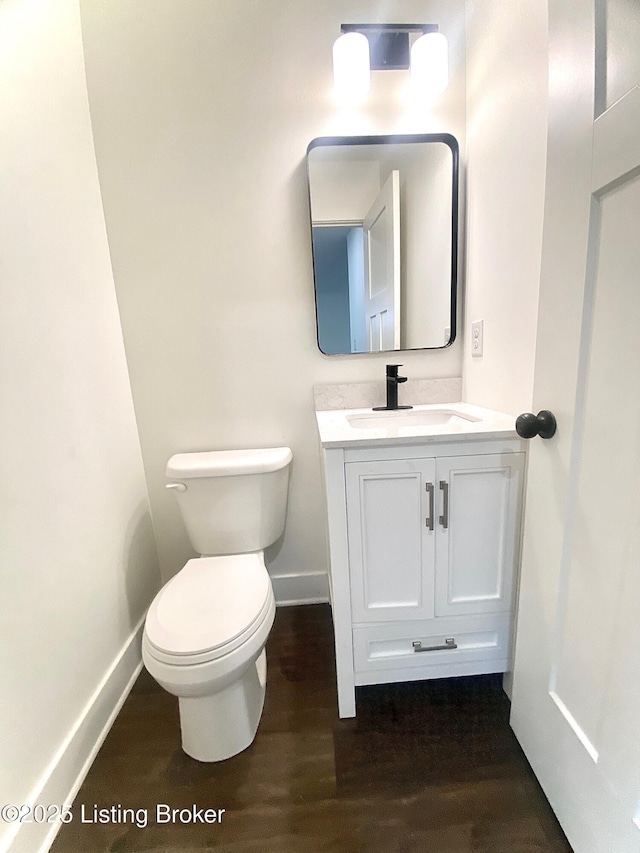 1711 Washington Blvd, Lyndon, KY 40242 - half bath with vanity and wood finished floors