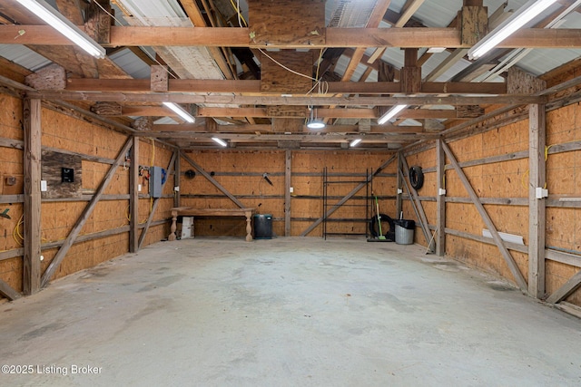 606 Lone Oak Rd, Clarkson, KY 42726 - garage featuring electric panel