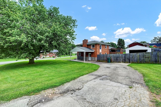 3408 Acacia Ave, Shepherdsville, KY 40165 - view of front of house with brick siding and a chimney