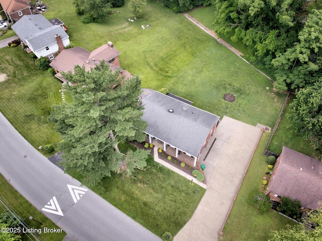 7401 Switch Bark Rd, Louisville, KY 40228 - aerial overview of property's location