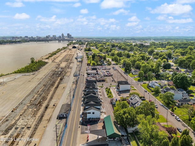 104 Howard Ln, Jeffersonville, IN 47130 - drone / aerial view of a large body of water and a highway