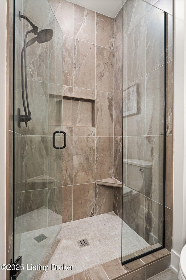 104 Howard Ln, Jeffersonville, IN 47130 - full bathroom with a shower stall and toilet