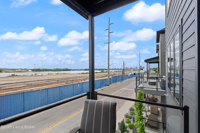 104 Howard Ln, Jeffersonville, IN 47130 - balcony featuring a water view