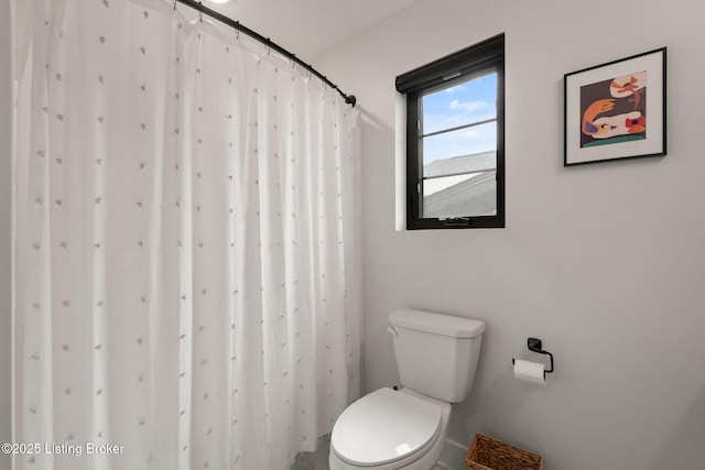 104 Howard Ln, Jeffersonville, IN 47130 - full bath with toilet and a shower with shower curtain