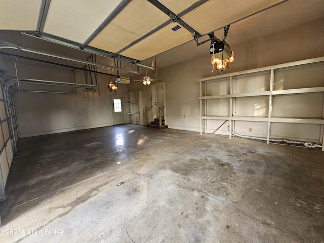 3501 Trinidad Ct, Lexington, KY 40509 - garage with a garage door opener