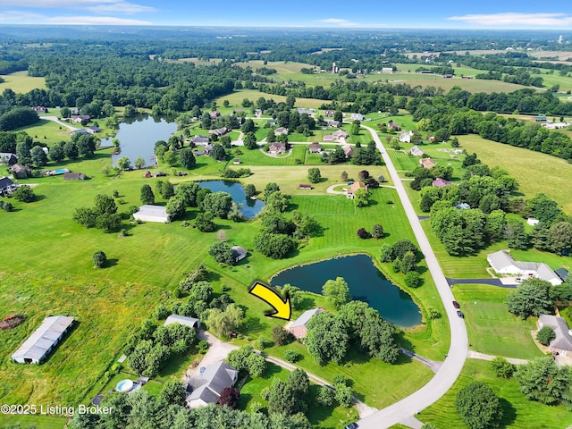 79 Meadow Lake Dr, Taylorsville, KY 40071 - bird's eye view of a nearby body of water