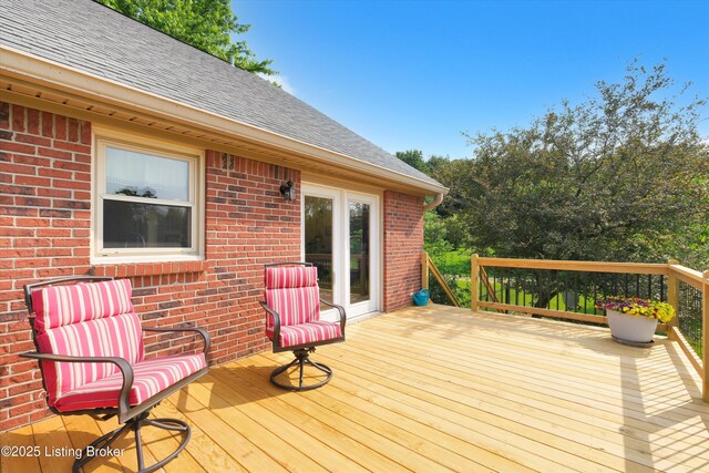 79 Meadow Lake Dr, Taylorsville, KY 40071 - view of deck
