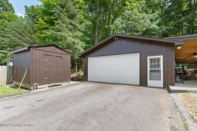 2312 Blevins Gap Rd, Louisville, KY 40272 - view of detached garage