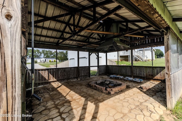 95 Sunny Meadows Dr, Vine Grove, KY 40175 - view of unfurnished sunroom