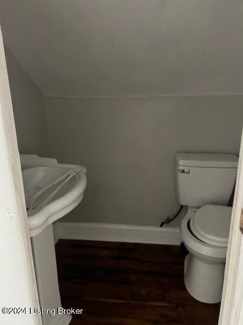1008 Walter Ave, Louisville, KY 40215 - half bath with wood finished floors