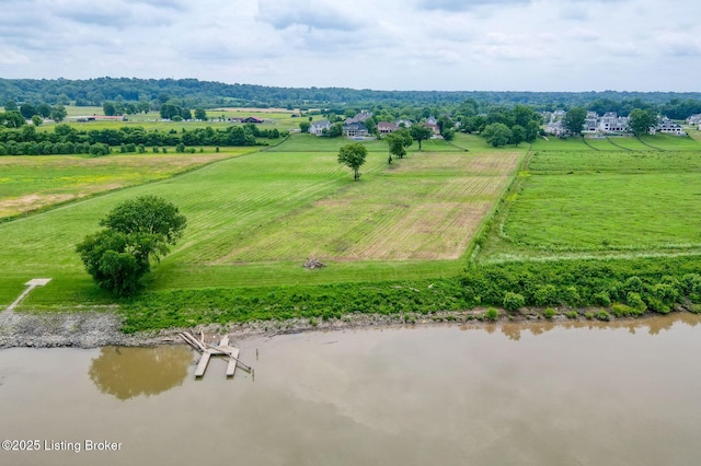 6301 Innisbrook Dr, Prospect, KY 40059 - overview of rural landscape featuring a nearby body of water