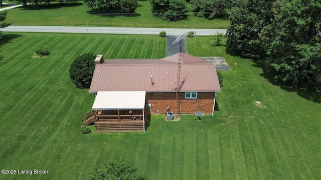 2149 Shrewsbury Rd, Leitchfield, KY 42754 - view from above of property