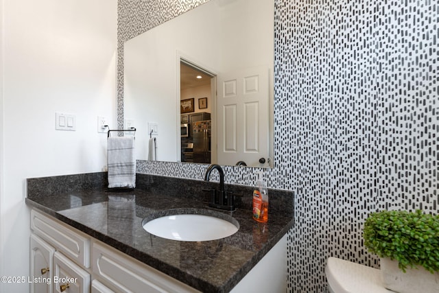 835 Forrest St, Louisville, KY 40217 - bathroom with vanity and toilet