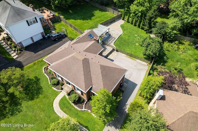 7104 Fox Harbor Rd, Prospect, KY 40059 - aerial view of property and surrounding area