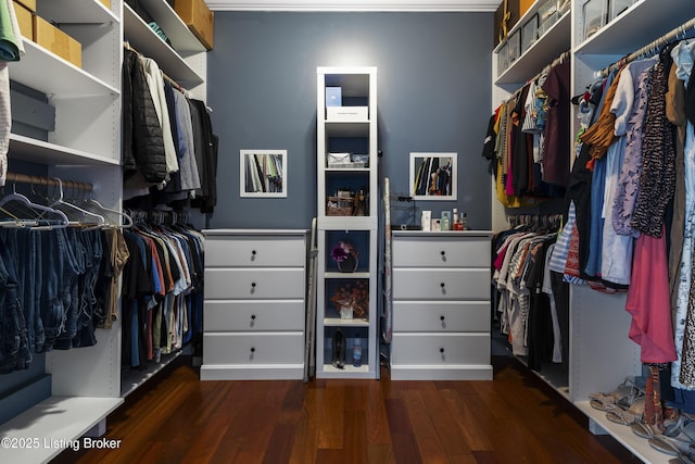 6103 Winkler Rd, Crestwood, KY 40014 - spacious closet featuring wood finished floors