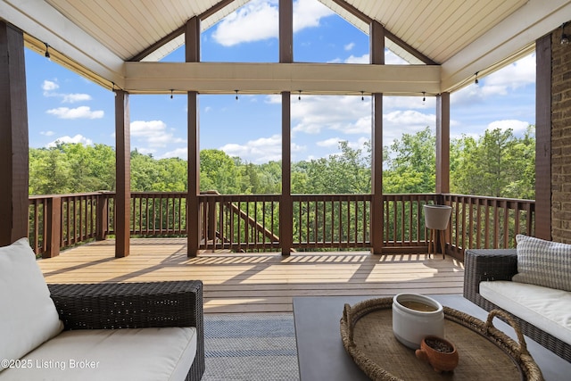 6103 Winkler Rd, Crestwood, KY 40014 - view of wooden deck