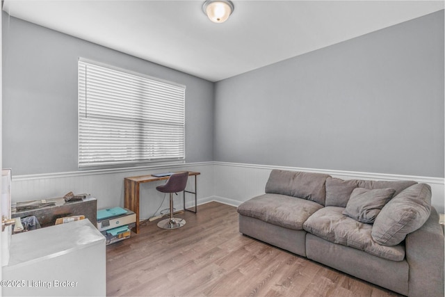4066 Firestone Way, Shelbyville, KY 40065 - home office with wainscoting and wood finished floors