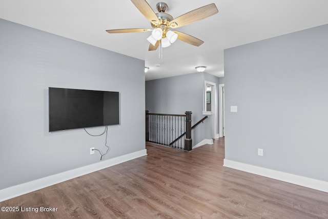 4066 Firestone Way, Shelbyville, KY 40065 - unfurnished room featuring wood finished floors and a ceiling fan