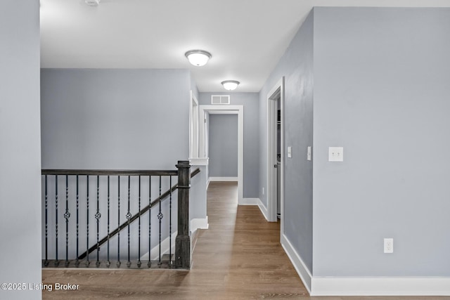 4066 Firestone Way, Shelbyville, KY 40065 - hallway featuring an upstairs landing and wood finished floors