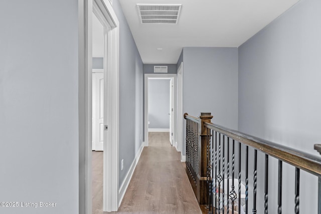 4066 Firestone Way, Shelbyville, KY 40065 - corridor featuring wood finished floors and an upstairs landing