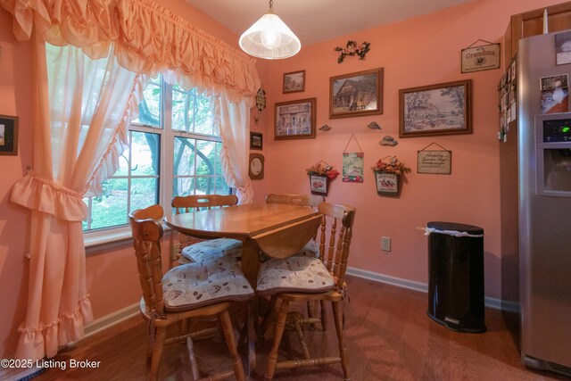 115 Canewood Blvd, Georgetown, KY 40324 - dining area with wood finished floors and baseboards
