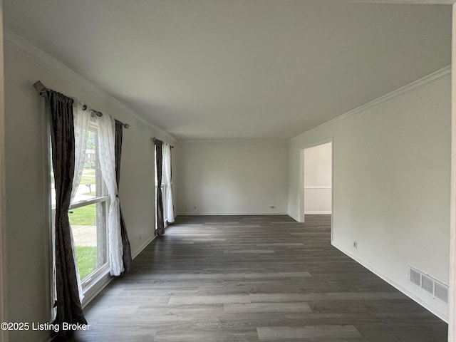 402 Bromwell Dr, Louisville, KY 40245 - empty room with ornamental molding and wood finished floors