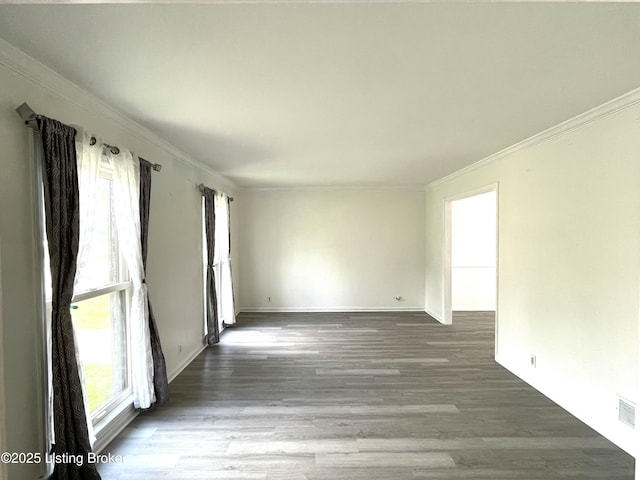 402 Bromwell Dr, Louisville, KY 40245 - unfurnished room with crown molding and wood finished floors