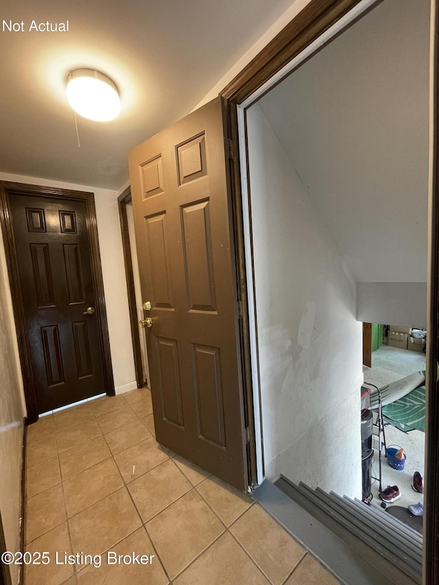 402 Bromwell Dr, Louisville, KY 40245 - hallway featuring light tile patterned floors