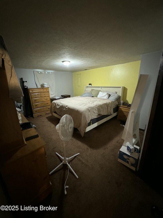 343 Navaho Rd, Brandenburg, KY 40108 - carpeted bedroom featuring a textured ceiling