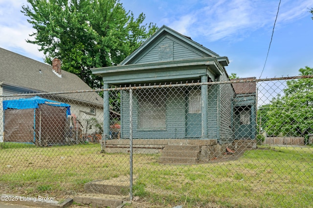 1743 W Gaulbert Ave, Louisville, KY 40210 - view of shotgun-style home