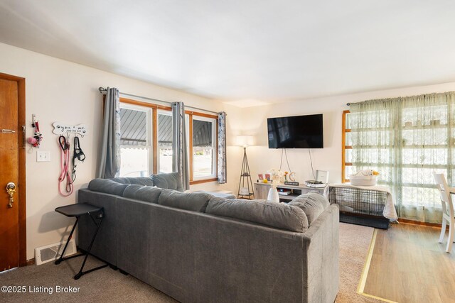 1833 Farnsley Rd, Louisville, KY 40216 - carpeted living room with plenty of natural light