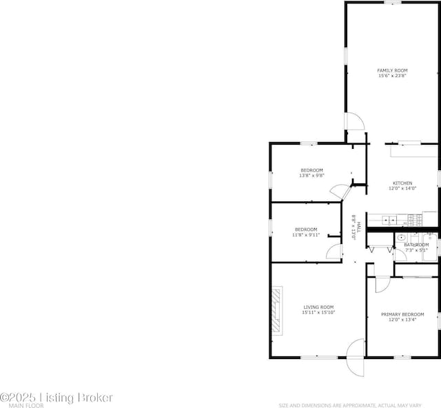 116 E Southern Heights Ave, Louisville, KY 40214 - view of floor plan / room layout