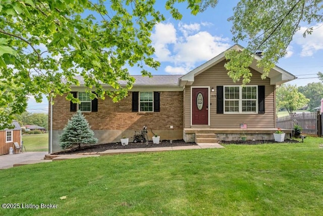 1376 Darlene Ct, Radcliff, KY 40160 - view of front of home featuring brick siding and entry steps