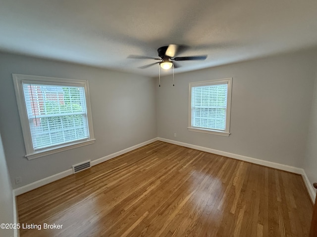 230 Tyne Rd, Louisville, KY 40207 - empty room with wood finished floors and ceiling fan